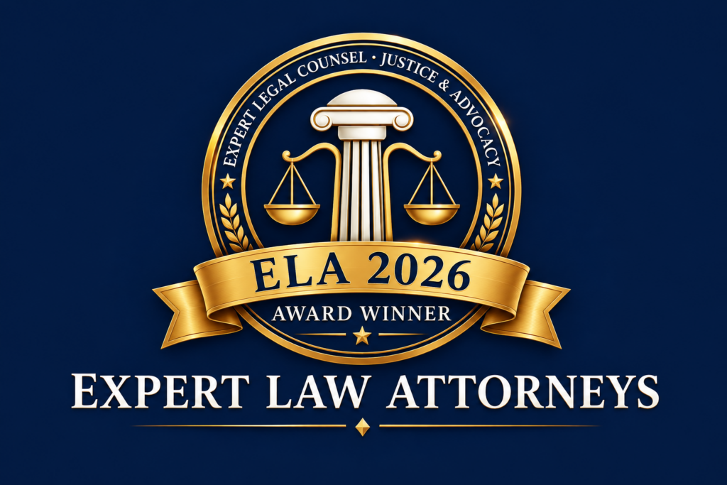Expert Law Attorneys Award Seal